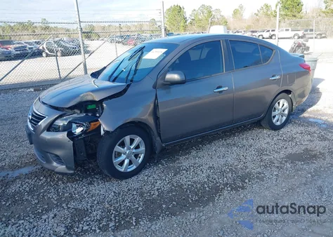 2014 Nissan Versa 1.6 Sv z USA, uszkodzony, nr VIN 3N1CN7AP2EL804364